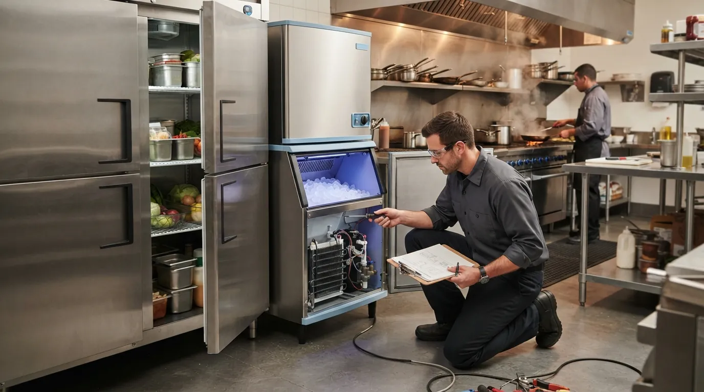 Walk-ins, reach-ins and ice machines served by Frozen Limits HVAC in Miami