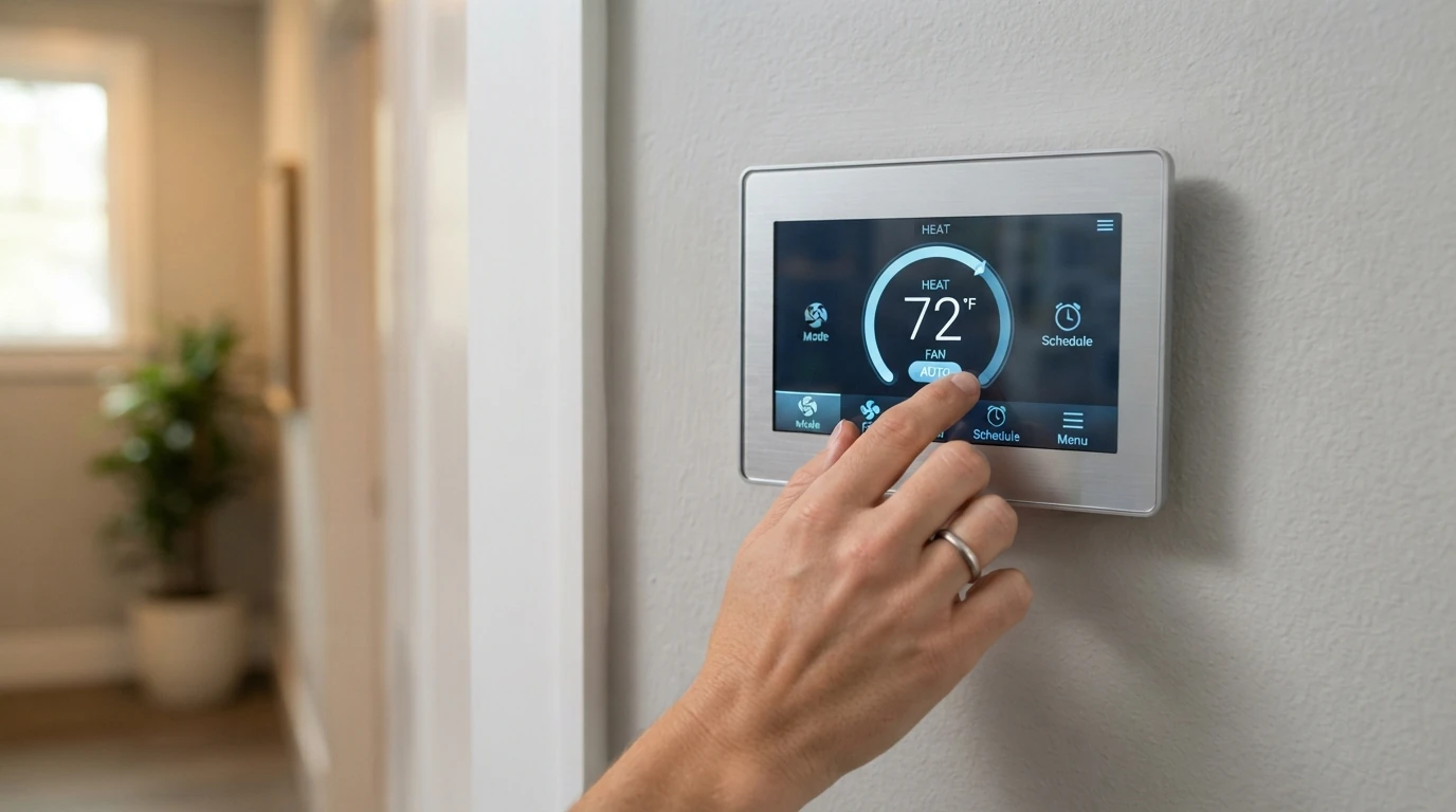Thermostat fan setting for humidity control in Miami