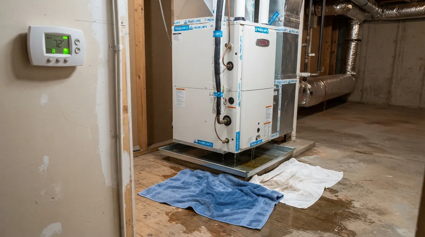 Thawing a frozen AC safely in Miami