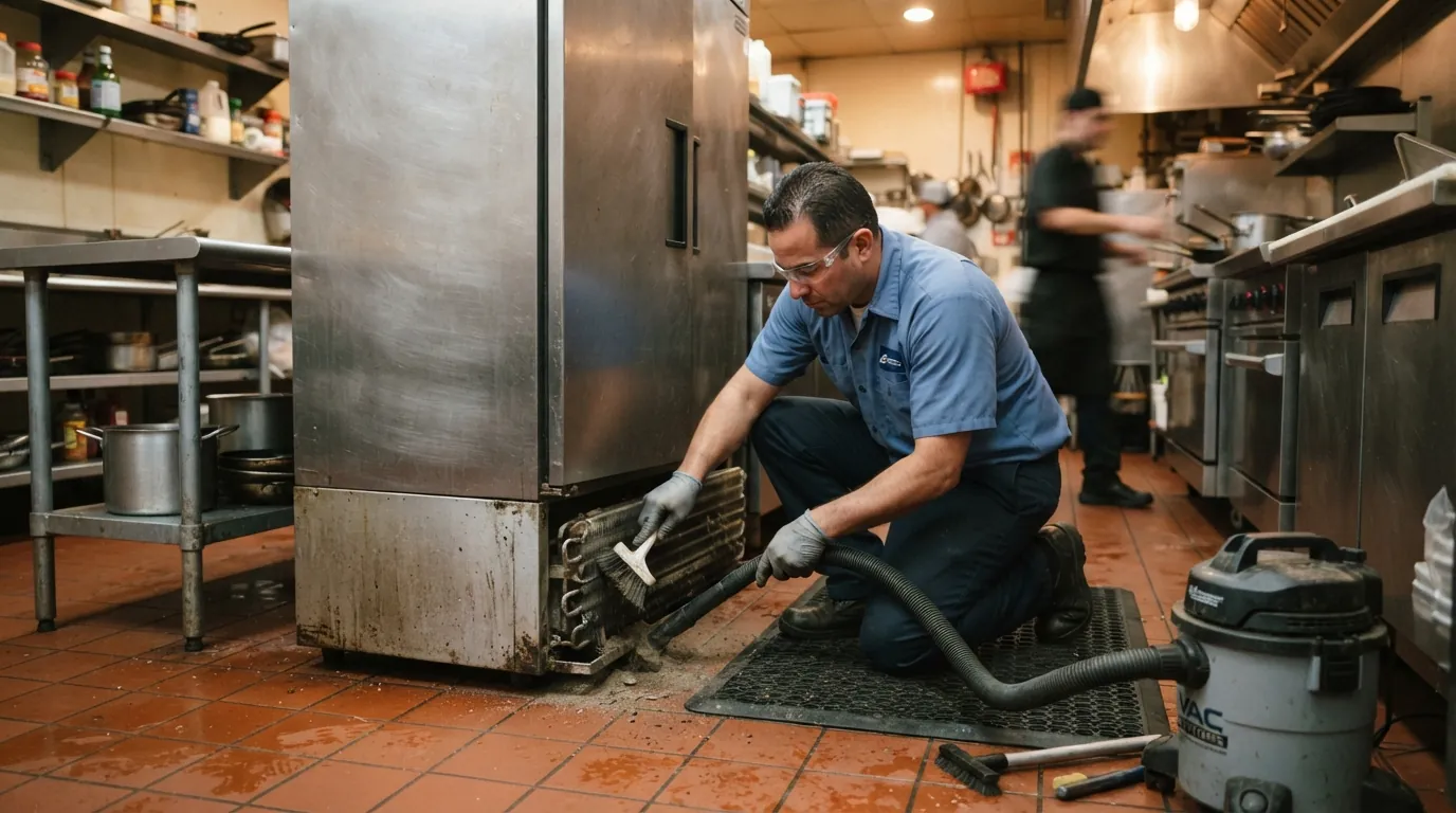Commercial reach-in refrigerator repair in Miami